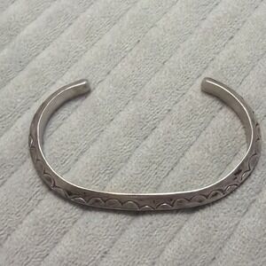 Tahe 925 Sterling Silver Cuff Bracelet